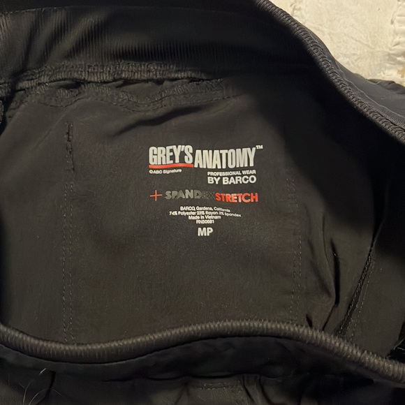 EUC Grey’s Anatomy Spandex Stretch Med Petite Scrub Pants - Picture 6 of 6